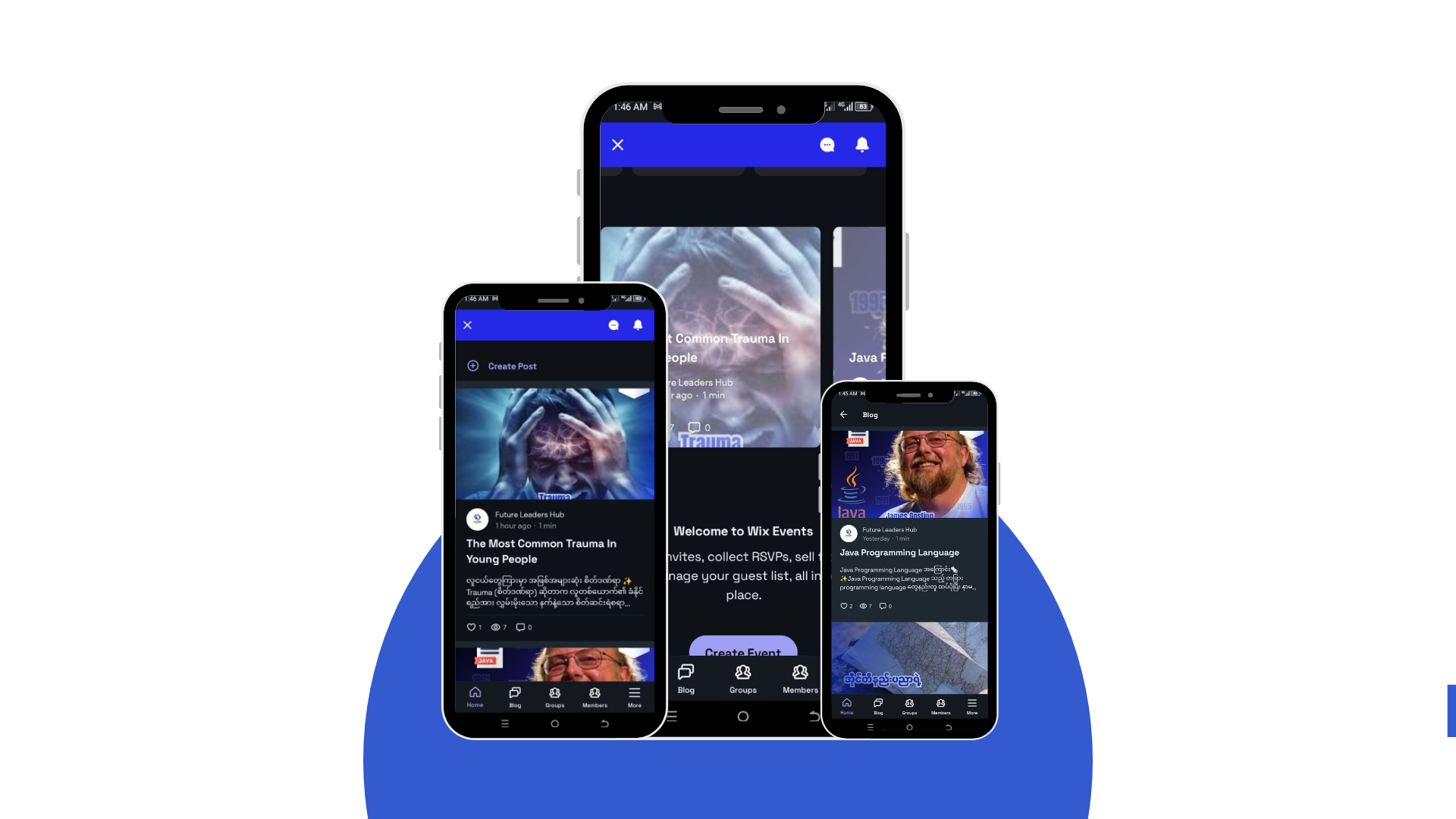 Education Blogs Application